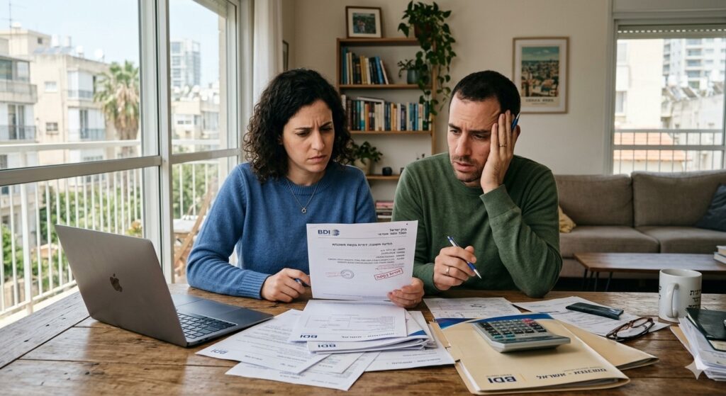 סירוב משכנתא בגלל BDI שלילי ודירוג אשראי נמוך